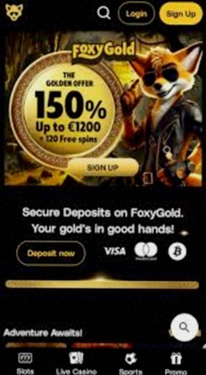 FoxyGold Casino bonus