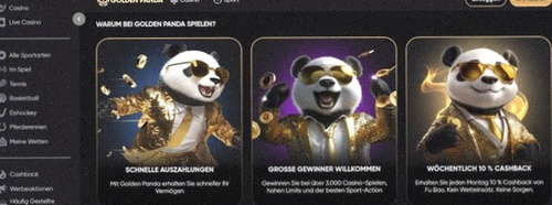 Golden Panda bonus
